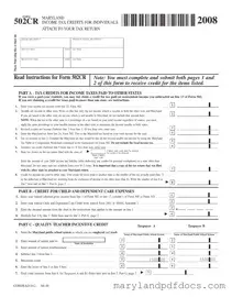 Fill Out Your Maryland 502Cr Template