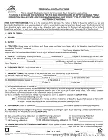 Fill Out Your Real Estate Sales Agreement In Maryland Template